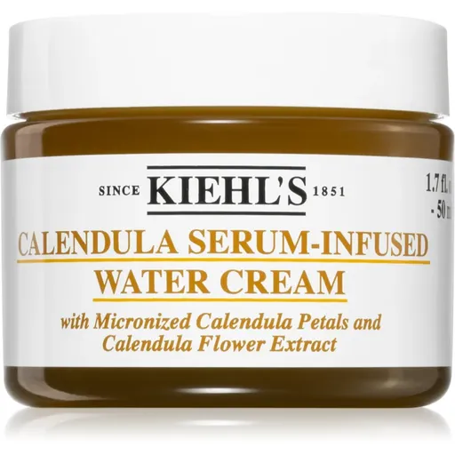 Kiehl's Calendula Serum-Infused Water Cream ľahký hydratačný denný krém pre všetky typy pleti vrátane citlivej 50 ml