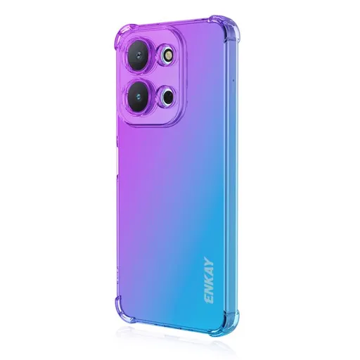 ENKAY GRADIENT Ochranný obal pre Xiaomi Redmi 15C / Redmi 15C 5G PURPLE BLUE