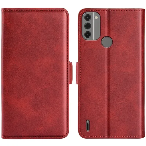 SIDE Peňaženkové puzdro pre Nokia C31 červené