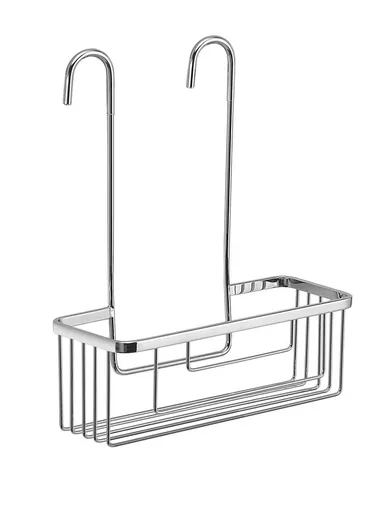 Gedy - SMART Polica do sprchy závesná, na batériu, 300x375x120 chróm 248913