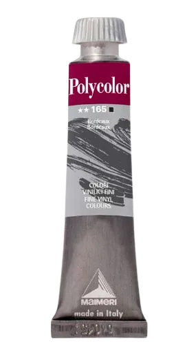 MAIMERI POLYCOLOR - Jemné vinylové farby 165 - bordeaux, 20 ml
