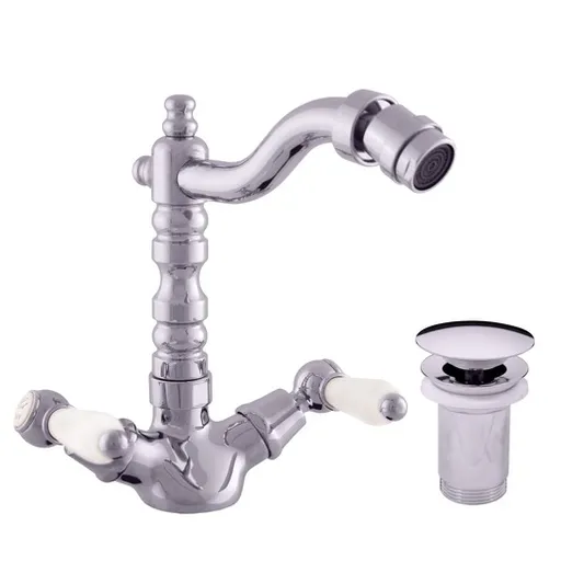 RAV SLEZÁK Morava bidetová batéria s clic-clacom chróm mk521.5/9 MK521.59