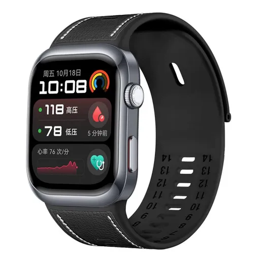 HYBRID BAND 3PCS Vymeniteľný remienok pre Huawei Watch D2 čierny