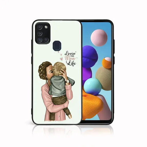 MY ART Ochranný obal pre Samsung Galaxy A21s MOM LIFE (118)