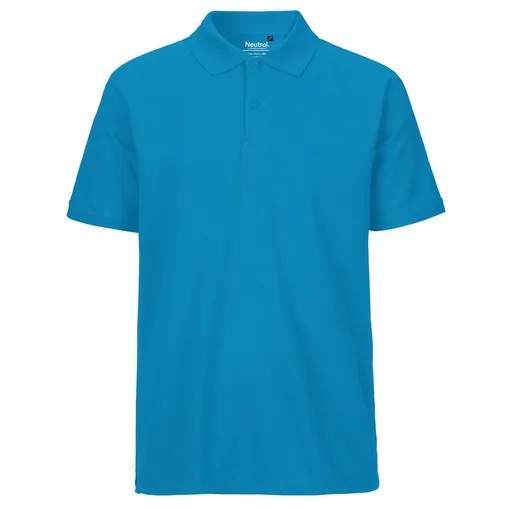 Neutral Pánska polokošeľa Classic z organickej Fairtrade bavlny - Zafírová modrá | 2XL