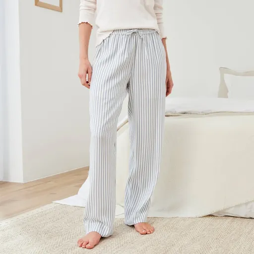 Pyžamové pruhované nohavice