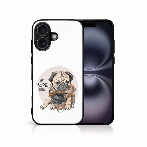 MY ART Ochranný kryt pre Apple iPhone 17 MORE COFFEE (184)