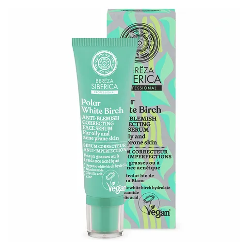NATURA SIBERICA Bereza Siberica Korekčné sérum proti nedokonalostiam pleti 30 ml