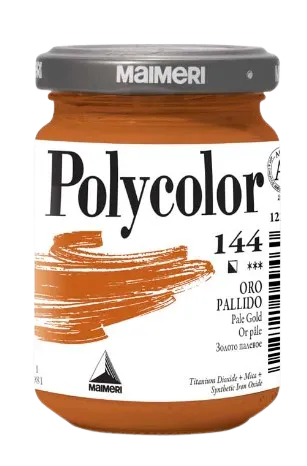 MAIMERI POLYCOLOR - Jemné vinylové farby 144 - pale gold, 140 ml