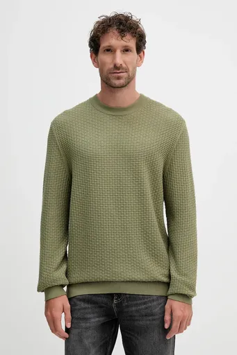 Bavlnený sveter BOSS H-Imberto