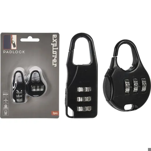 MAKRO - Zámok visiaci 2ks kód.