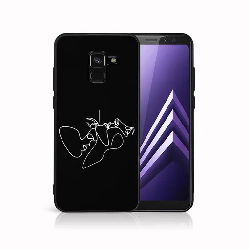 MY ART Ochranný kryt pre Samsung Galaxy A8 2018 (A530) FACES (196)