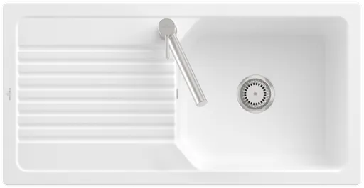 VILLEROY & BOCH VILLEROY & BOCH - Keramický drez Villeroy &amp; Boch Linara 60, 338601RW Stone white 338601RW