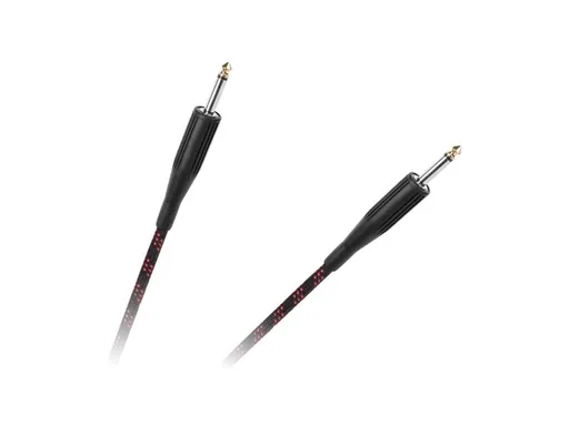 Kábel Jack 6,3mm mono konektor/Jack 6,3mm mono konektor CABLETECH KPO2758-10 10m