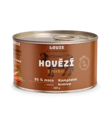 Louie Adult Hovädzie s mrkvou 200 g