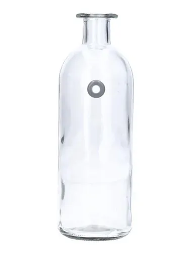 DUIF Sklenená váza fľaša WALLFLOWER 20,5cm