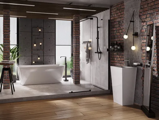 BESCO - Voľne stojaca vaňa EVITA biela - Farba - Biela, Farba sifónu - Grafitová, Rozmer vane - 160 × 80 cm VANEVITA160G