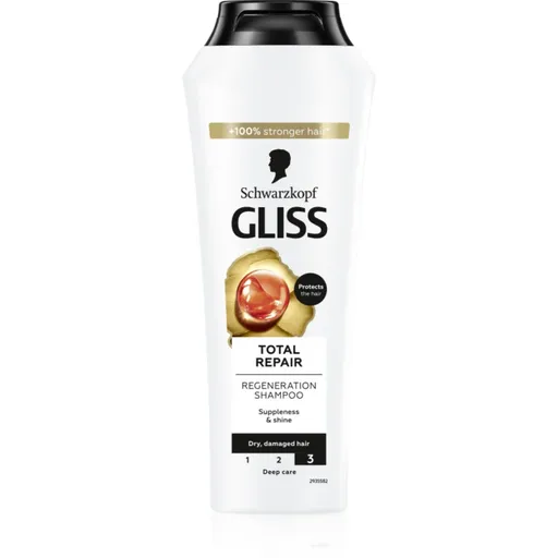 Schwarzkopf Gliss Total Repair intenzívne regeneračný šampón 250 ml