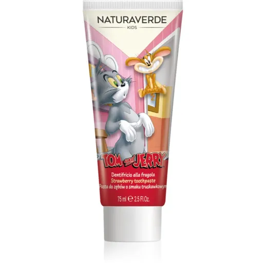 Disney Tom & Jerry Toothpaste zubná pasta pre deti Strawberry 75 ml