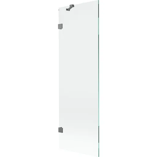 MEXEN/S - Lunar vaňová zástena FIX 60 x 150, transparent, grafit metal 897-060-000-95-00