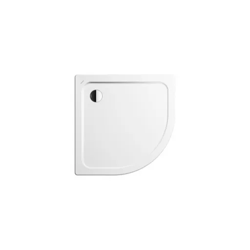 Kaldewei Arrondo sprchová vanička štvrťkruhová 90x90 cm smaltovaná oceľ alpská biela 460148043001 KW8712PE