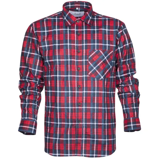 Ardon Pracovná flanelová košeľa Jonah - Červená | L