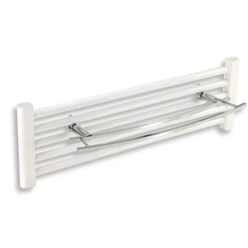 Novaservis Metalia 2 držiak uterákov na radiátory ,6x57,2 cm kov chrom 6225/1,0 62251.0