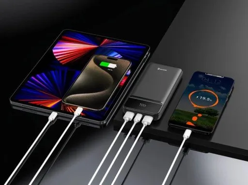 SWISSTEN POWER BANK 10000 mAh POWER LINE II ČIERNA