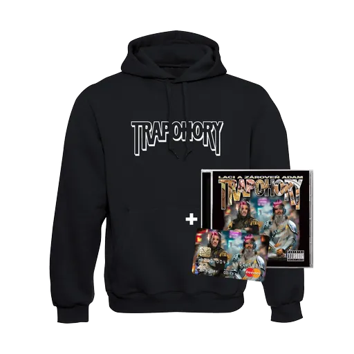 Dame, CD + karta + mikina Laci a zároveň Adam - Trapohory, Balík