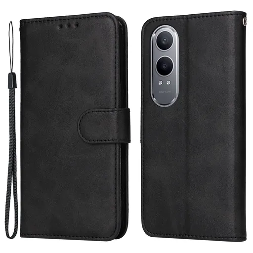 SMOOTH Peňaženkové puzdro pre OnePlus Nord CE 4 Lite 5G čierne