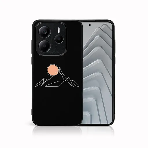 MY ART Ochranný kryt pre Xiaomi Redmi Note 14S MOUNTAIN (193)