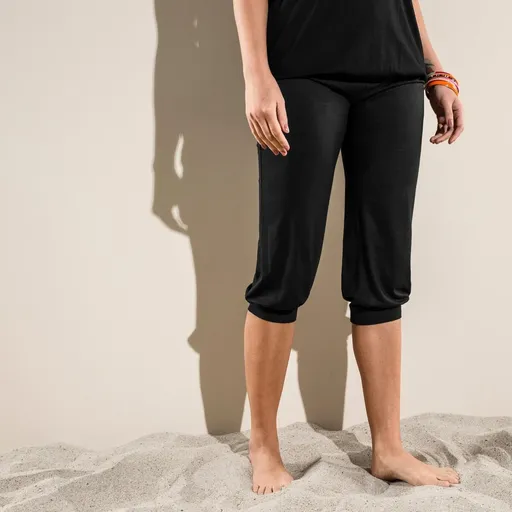 3/4 nohavice pumpky zakončené pružným lemom