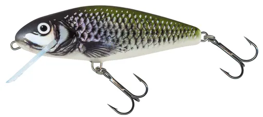 Salmo wobler perch floating holo bleak - 12 cm