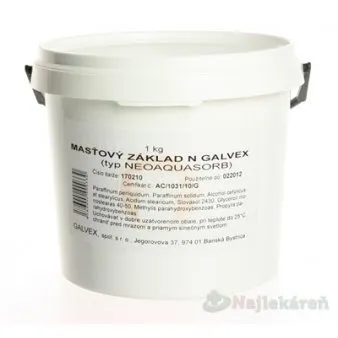 GALVEX MASŤOVÝ ZÁKLAD N 900 g