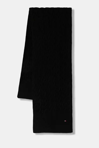 Šál s prímesou vlny Tommy Hilfiger