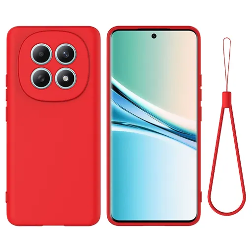 RUBBER Ochranný obal pre Xiaomi Redmi Note 15 5G / POCO M8 5G červený