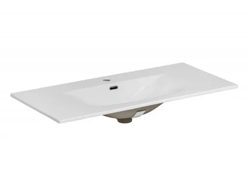 ArtCom Keramické umývadlo SKY 120 | biely lesk 120 cm