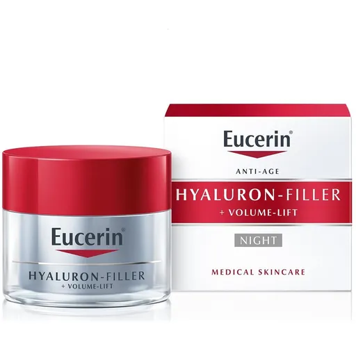 Eucerin Hyaluron Filler Volume Lift nočný krém 50 ml