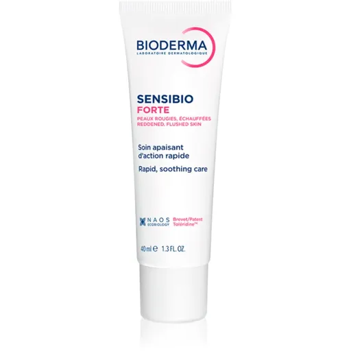 Bioderma Sensibio Forte hydratačný a ukľudňujúci krém pre citlivú pleť so sklonom k začervenaniu 40 ml