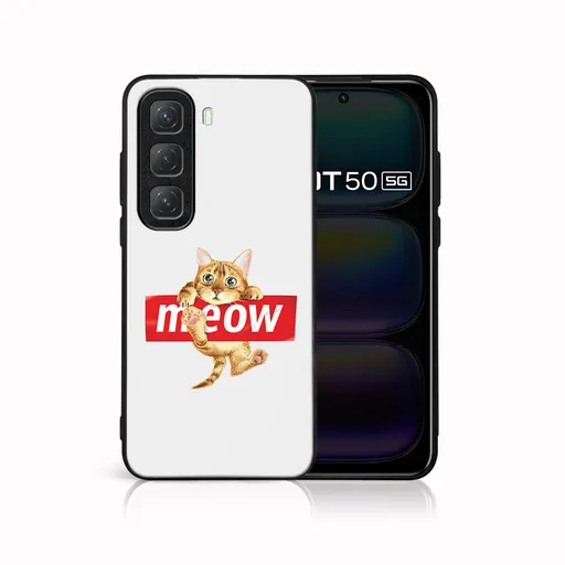 MY ART Ochranný kryt pre Infinix Hot 50 MEOW (183)