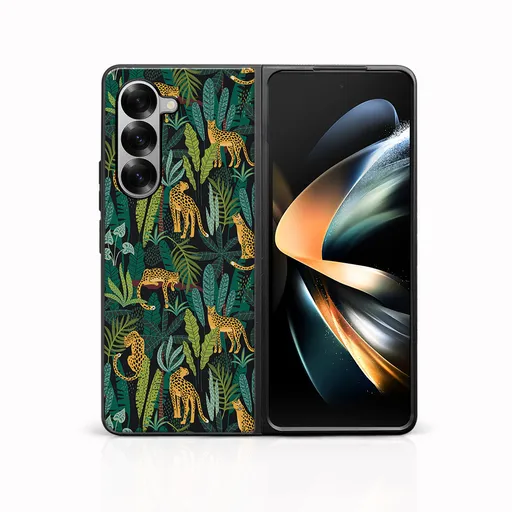 MY ART Ochranný kryt pre Samsung Galaxy Z Fold6 5G LEOPARD (239)