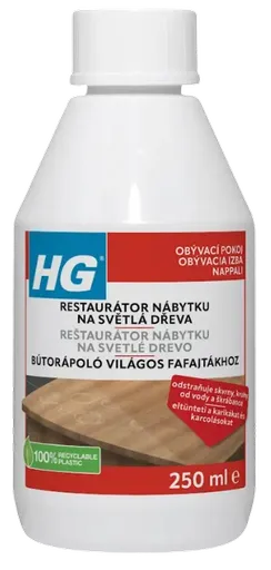 HG 412 - Reštaurátor nábytku na svetlé drevo 250 ml 412