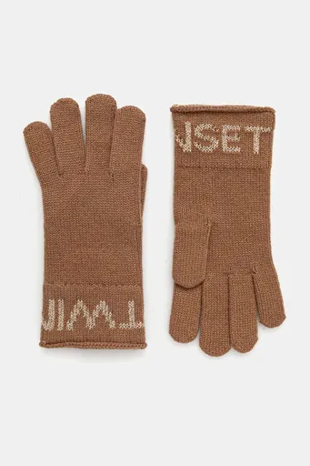 Rukavice s prímesou vlny Twinset