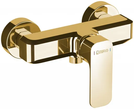 SAPHO - SPY nástenná sprchová batéria, zlato PY11/17