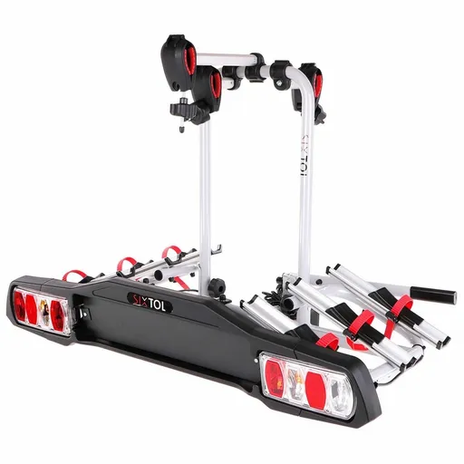 Sixtol Nosič bicyklov na ťažné zariadenie BIKE 3, 3 bicykle, M