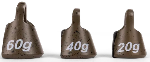 Korum záťaž pre zistenie hĺbky pinch-on plummet 2 ks - 40 g