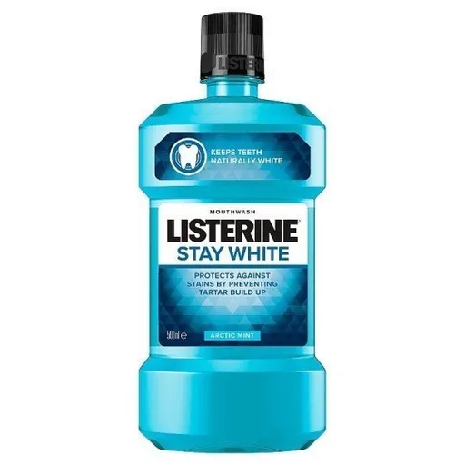 LISTERINE STAY WHITE ústna voda 500 ml