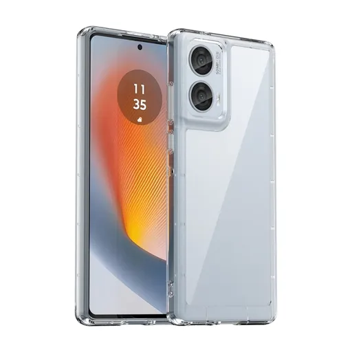 CRYSTAL Ochranný obal pre Motorola Edge 50 Fusion priehľadný