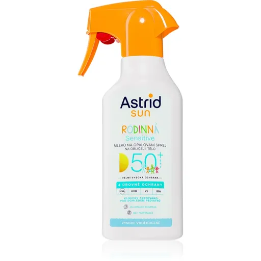 Astrid Sun mlieko na opaľovanie pre všetky typy pokožky 270 ml