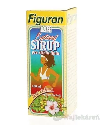 Fyto Figuran Bylinný sirup pre štíhlu líniu 100 ml